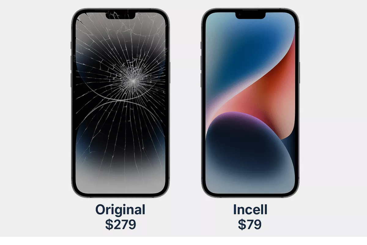 iPhone screen replacement cost comparison at iMobile Detroit